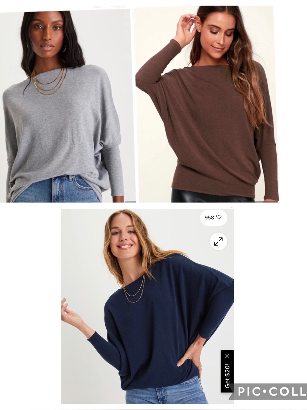 Vera Dolman Long Sleeve Top TRIO